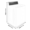 Front Load Tumble Dryer Dimension