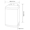 Dimension Top Load Washer MAXX TLW07FE