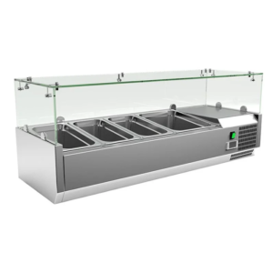 4 Pans 220V-60Hz Salad Bar MAXX-CSB-4GN1/3 220V