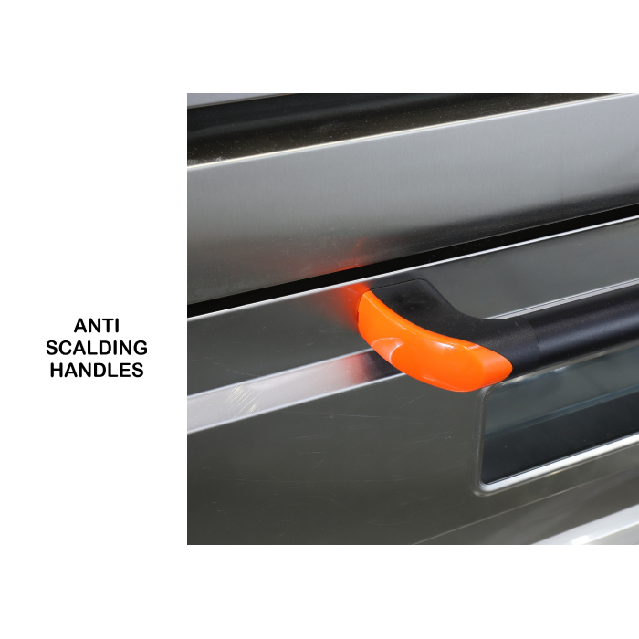 3 Decks/6 Trays 440V-60Hz Deck Oven MAXX-TDO6TVI-440V For Marine - Image 6