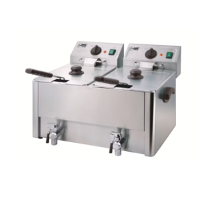 Friggitrice 8+8 Lt MAXX-COM-DF08HU 220V per Uso Marino
