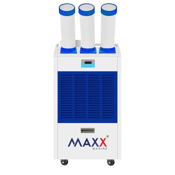 Condizionatore Portatile Commerciale 2,1 Ton 220V-50/60Hz MAXX CO-PAC25ZR 220V per Uso Marino