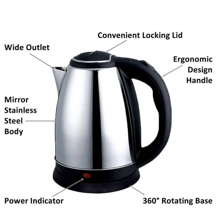 110V-60Hz 2.0 Ltr Electric Kettle RAF - R.97816-110 Para sa Marine - Image 2