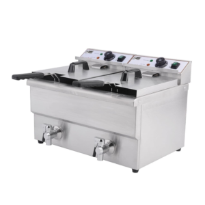 قلاية عميقة سعة 8+8 Ltr MAXX-COM-DF08HDHU 220V للاستخدام البحري