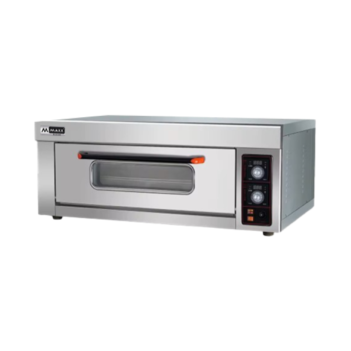 فرن خبز بطابق وصينيتين بجهد 220V-60Hz MAXX-SDO2T-220V للاستخدام البحري