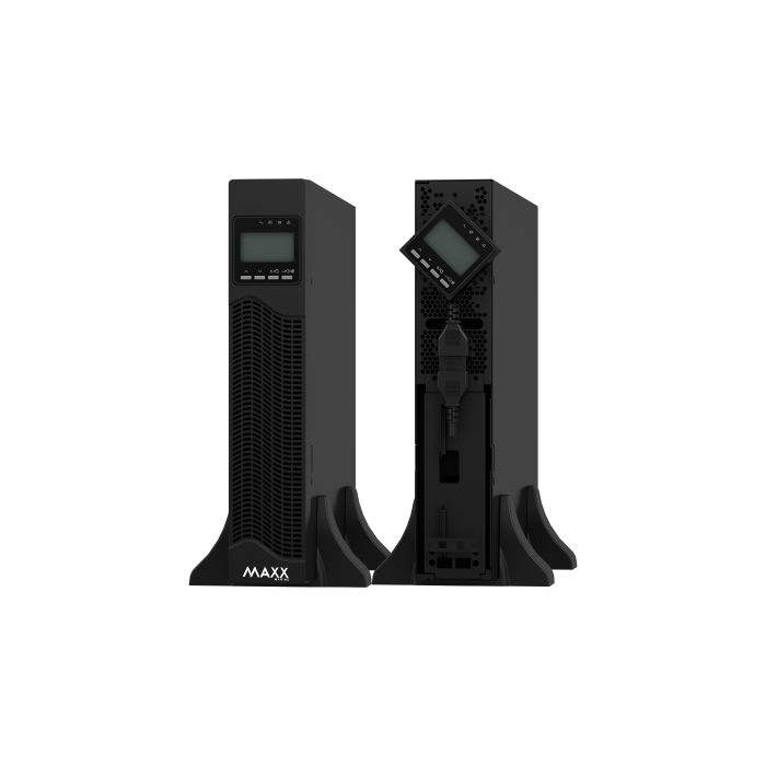 مزود طاقة لا انقطاعي (UPS) أونلاين سعة 3000VA بجهد 110V-60Hz MAXX-UPS30ONK 110CE للاستخدام البحري - الصورة 2