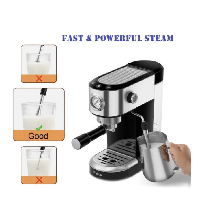 Mesin Kopi Espresso 220V-50/60Hz Zigma-EM55N untuk Kapal - Gambar 3