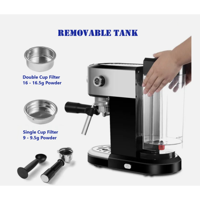 220V-50/60Hz Espresso Coffee Machines Zigma-EM55N Para sa Marine - Image 4