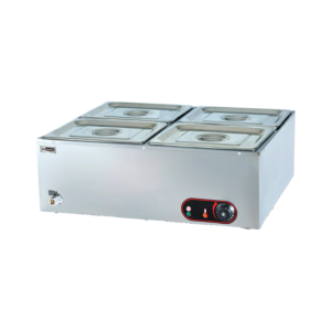 4 Pans 220V-50/60Hz Bain Marie MAXX-BM4 1/2GNJE 220V For Marine